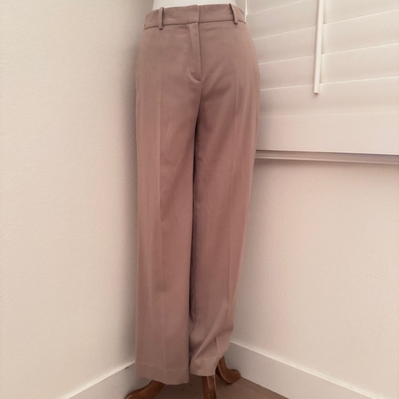Zara Wide Leg Relaxed fit Trousers size small in Camel Color - Picture 7 of 14